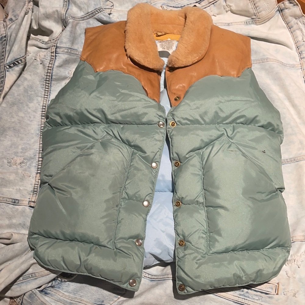 70’s Vintage Down Vest by Rocky Mtn Featherbed Co